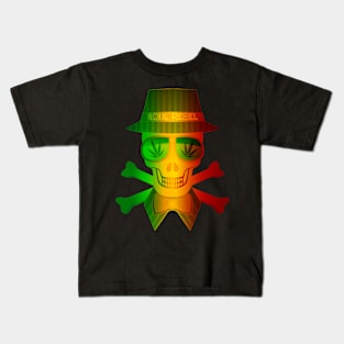 reggae skull Kids T-Shirt